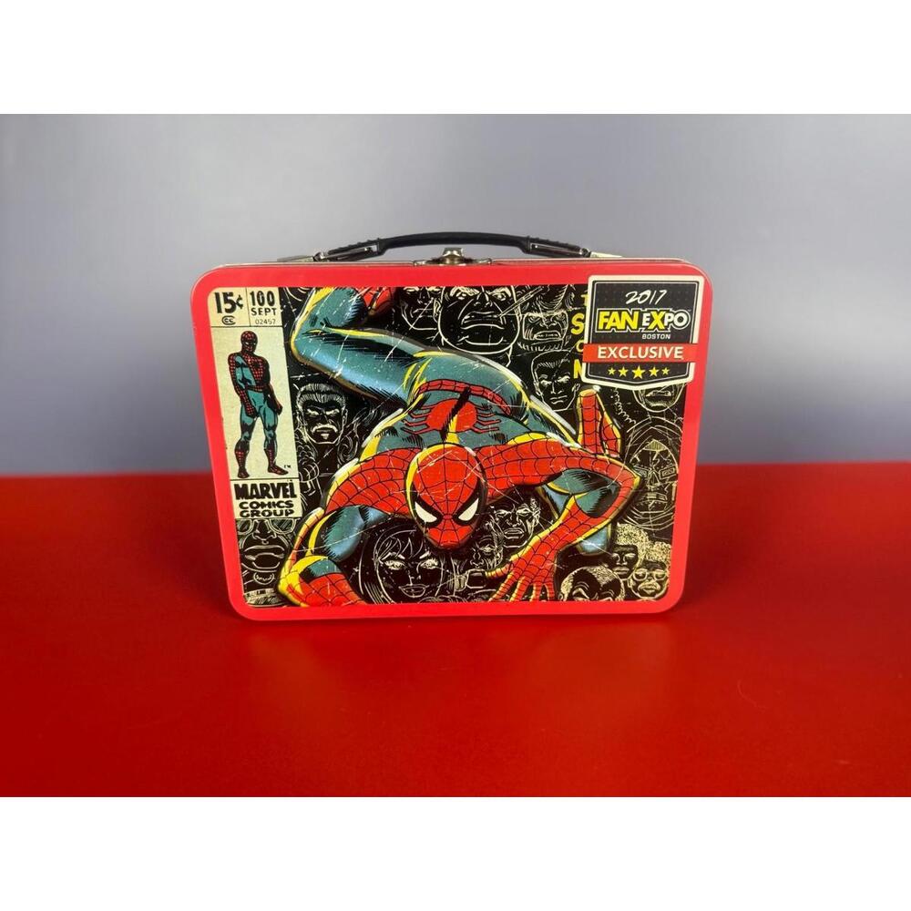 Spider Man lunchbox 2017 Boston Fan Expo Exclusive